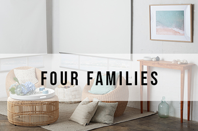 Blinds Fabrics by Four Families